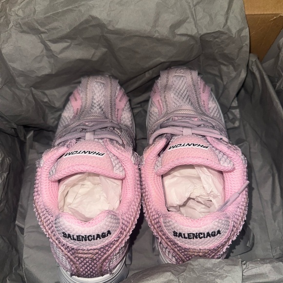 Balenciaga phantom pink white’s women’s sneakers size 37 brand new - Picture 2 of 6